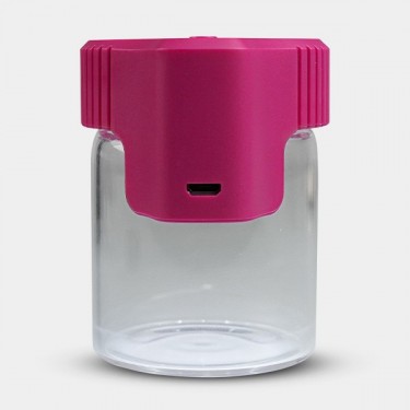 Magnifying Display Jar with LED lighting - GB