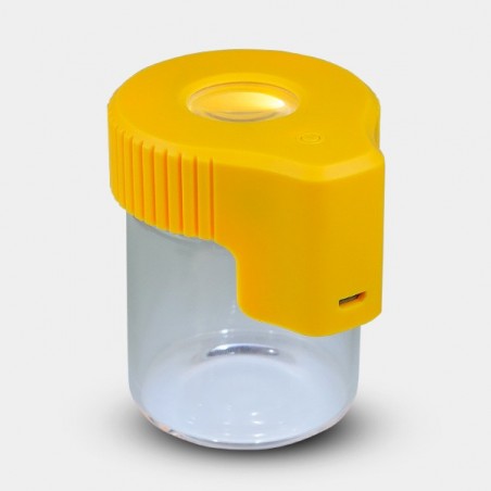 Magnifying Display Jar with LED lighting - GB