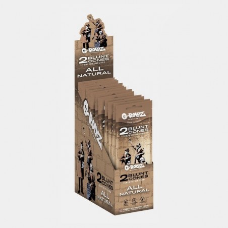 G-Rollz CBD Blunt all natural display