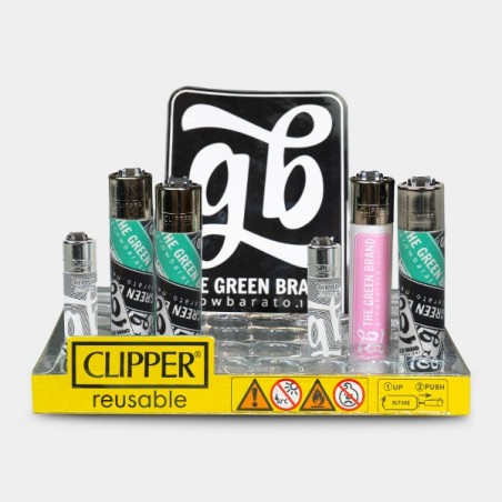 Clipper GB lighters  Limited Edition Kit - GB The Green Brand