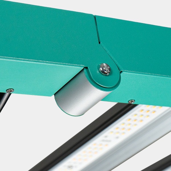 GB Lighting 800W PRO MAX Dimmable LED System closed