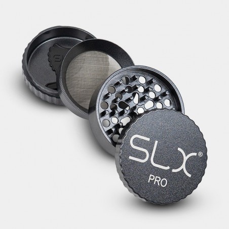 SLX PRO Non-Stick Aluminum Grinder 62 mm grey
