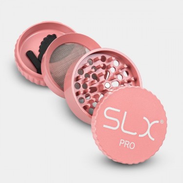 SLX PRO Non-Stick Aluminum Grinder 62 mm pink