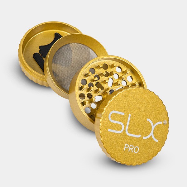 SLX PRO Non-Stick Aluminum Grinder 62 mm yellow