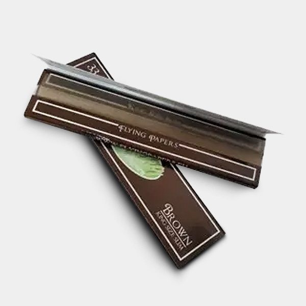 Flying Papers Brown King Size - Grow Barato