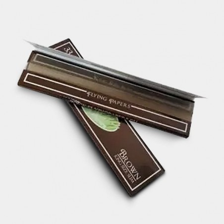 Flying Papers Brown King Size - Grow Barato