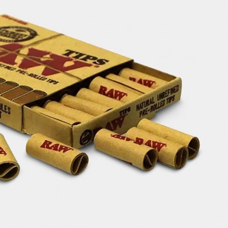 RAW Pre-rolled Cardboard Tips for Joints - GB