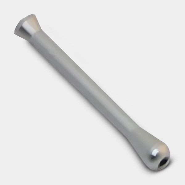 Snorting tube with nostril adapter 2
