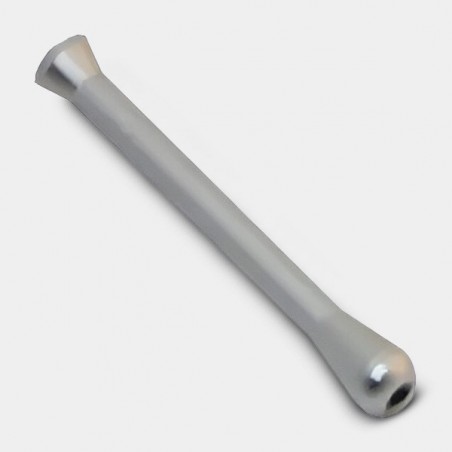 Snorting tube with nostril adapter 2