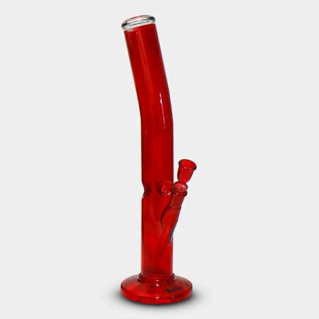 Red ICE Glass Bong Bullet Logo, 43 cm - GB