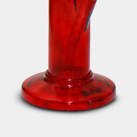 Red ICE Glass Bong Bullet Logo, 43 cm - GB