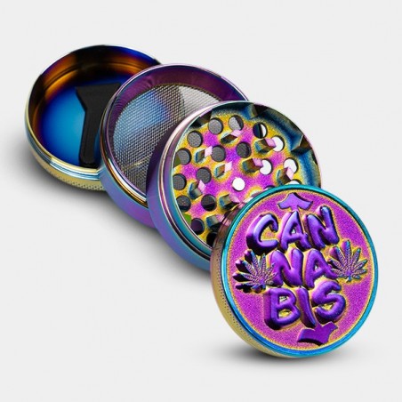 Fire-Flow THC Metal 50 mm Grinder - GB The Green Brand