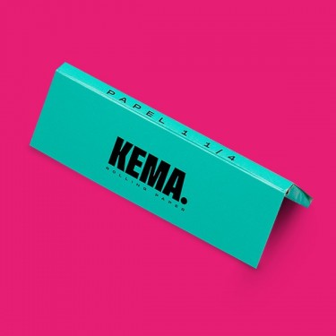 KEMA 1.1/4 Non-bleached Rolling Paper - GB The Green Brand