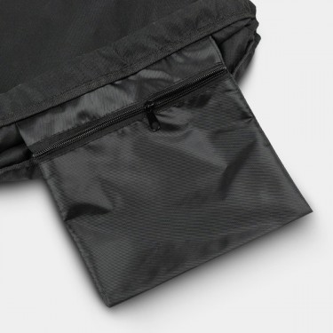 GB Drawstring black backpack with logo - GB