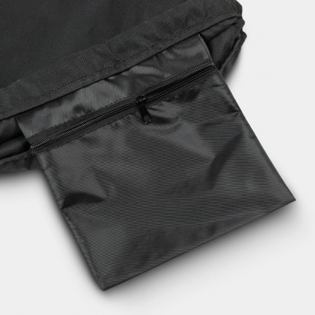 GB Drawstring black backpack with logo - GB