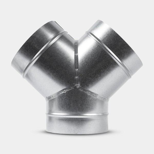 View Aluminum Y-connector for ventilation tubes