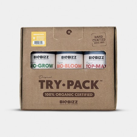 Trypack Indoor by BioBizz - Grow Barato