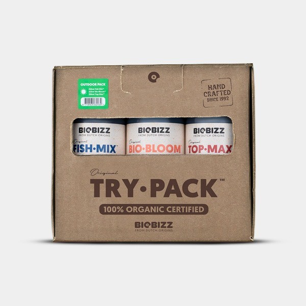 Trypack Outdoo by BioBizz outdoors. - Grow Barato