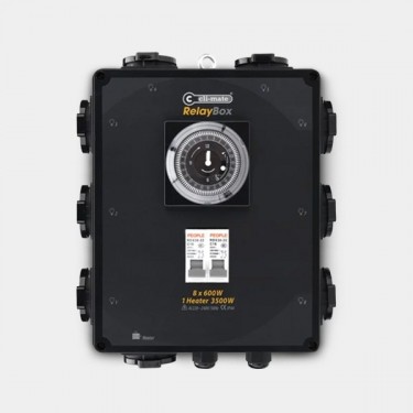 Timer Box 8 x 600W (several sockets) - GB