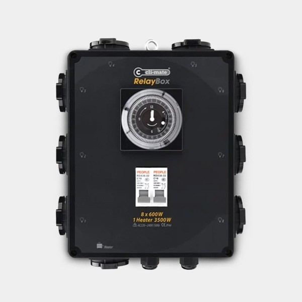 Timer Box 8 x 600W (several sockets) - GB