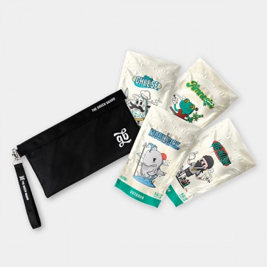 CBD Outdoor Flowers + GB Anti-Odor Toiletry Bag - Growbarato