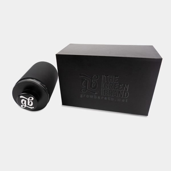 GB Black Premium  sealed container lying down