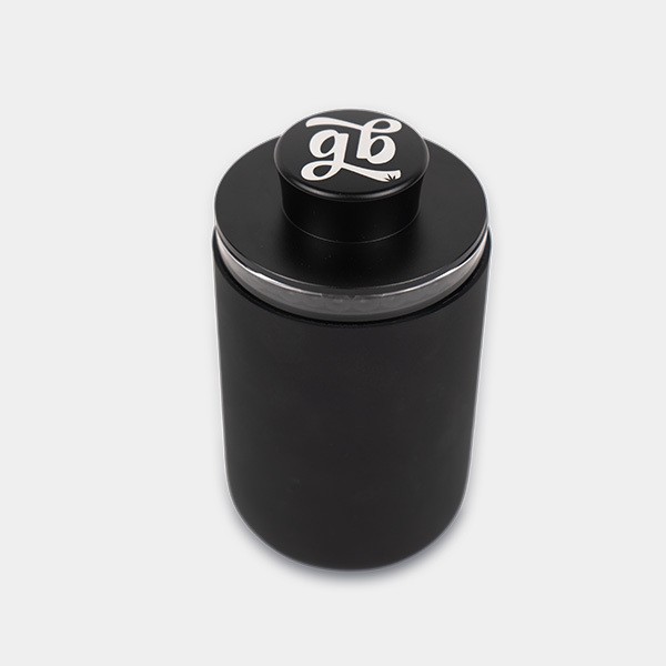View GB The Green Brand Stash Black Premium sealed container
