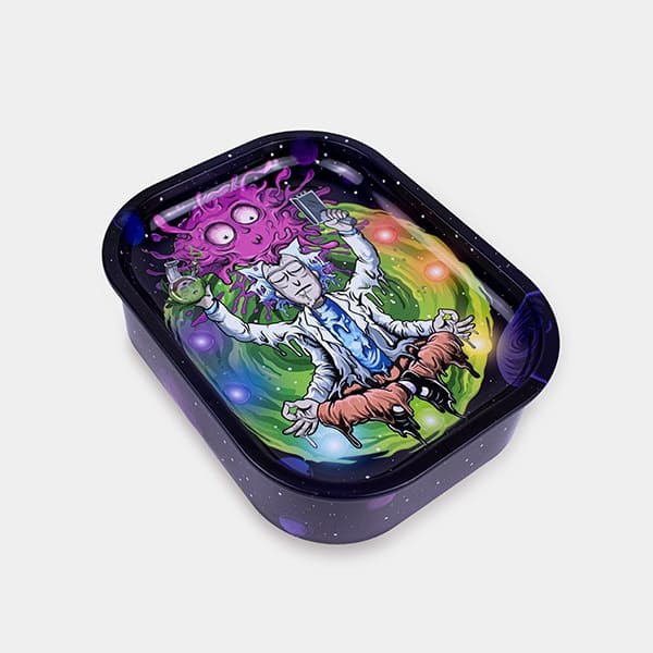 View 'Meditation Rick'  Metal box with rolling tray