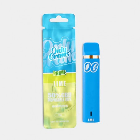 Only Grams Lime 50% CBD Vape