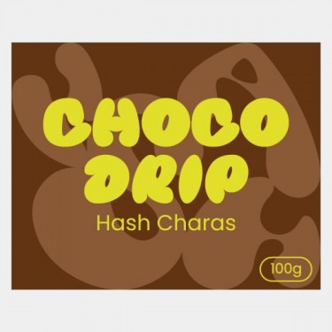 Choco Drip charas 100g Hash Slab | Sweet and creamy aroma