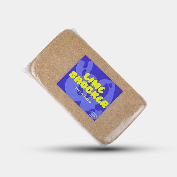 Lime Shocker Blonde Pollen Plate | Premium citrus aroma