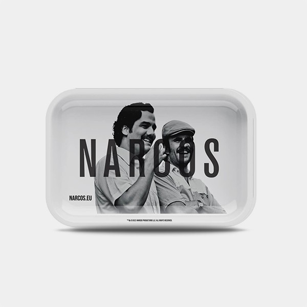 View Narcos White Edition rolling tray
