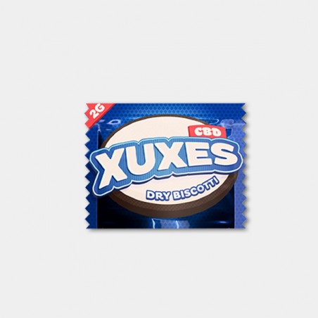 Xuxes 'Biscotti' CBD Hash  packaging