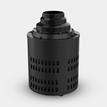Cyclone extractor with carbon filter