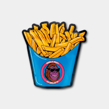Gorilla Meal CBD Pack french fries
