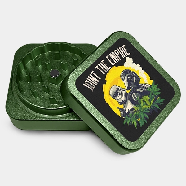 Square Aluminum Grinder | Join the Empire - GB