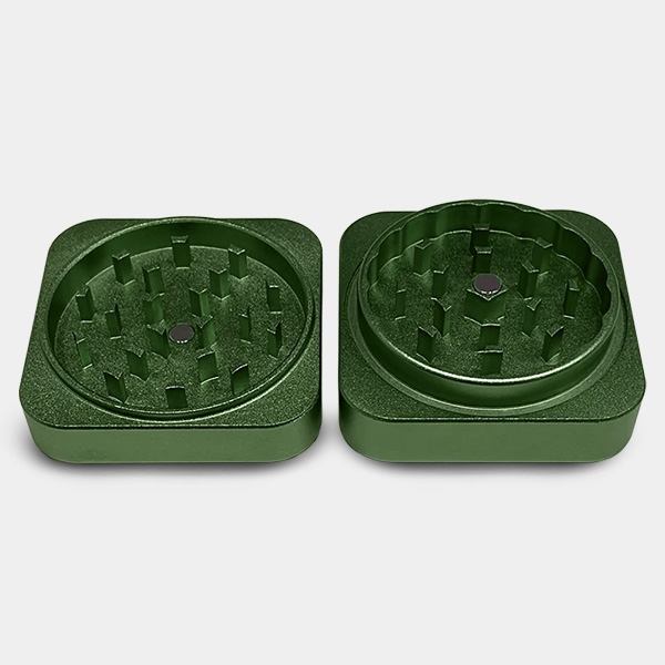 Forbes square aluminum grinder inside