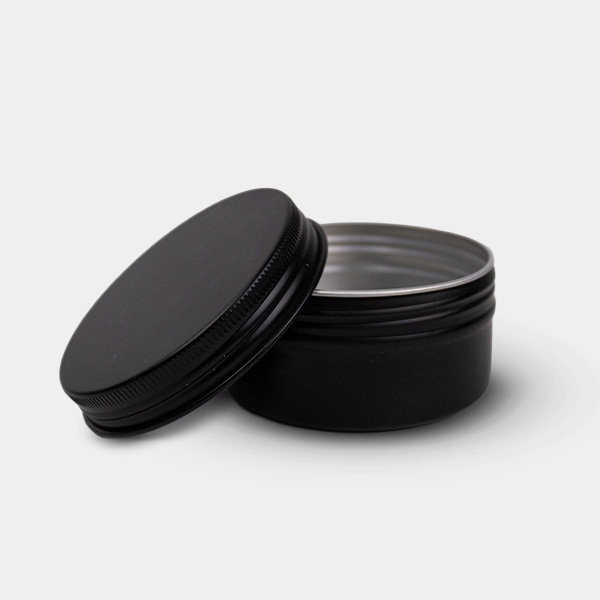 Matte Black Aluminum Can with Resistant Screw Cap | GB