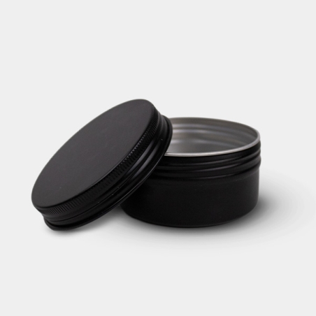 Matte Black Aluminum Can with Resistant Screw Cap | GB