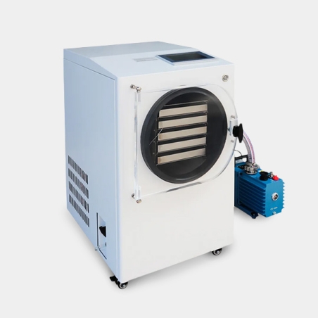 40mm vacuum freeze dryer front view