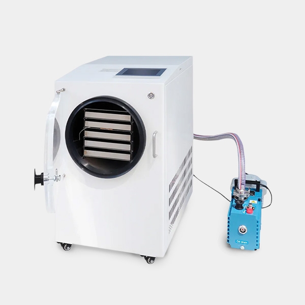 40mm vacuum freeze dryer with vacuum motor