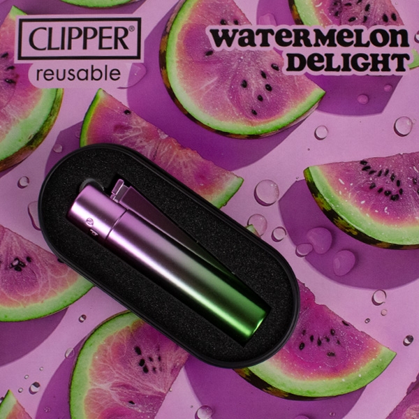 View Clipper Watermelon Delight Lighter + Box | GB