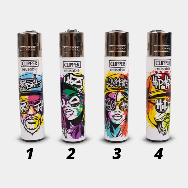 View Clipper Graffiti Soul Lighter - The Green Brand