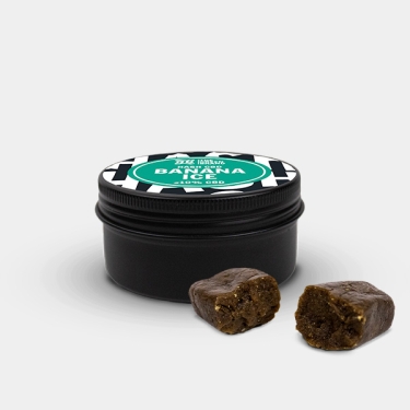GB Banana Ice CBD Hash  packaging