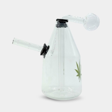 Crystal ball water pipe 14cm pear