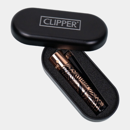 Clipper Leaves Premium Lighter + Box