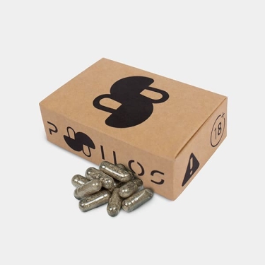 Psilocybin microdose capsules packaging