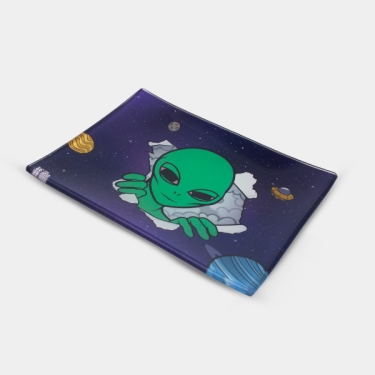 Alien glass tray 16x12 GB creative premium design