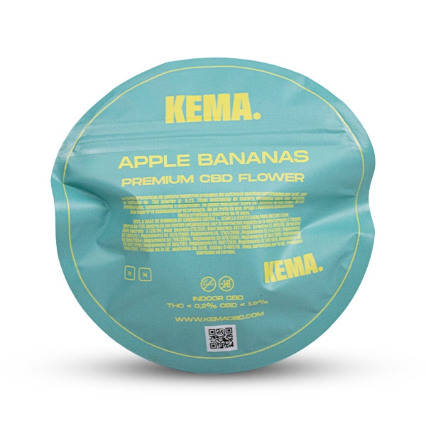 KEMA Apple Bananas Cali 18% CBD flowers
