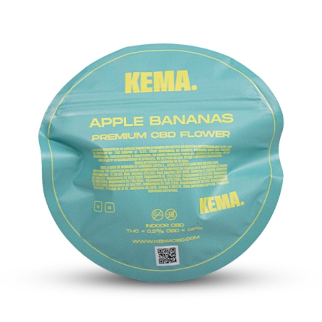 KEMA Apple Bananas Cali 18% CBD flowers